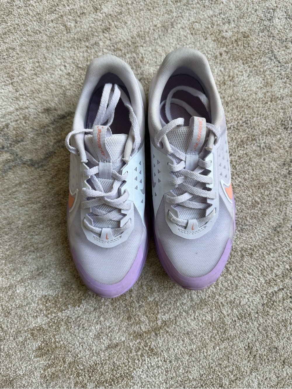 Nike Sonic Fly Girls Running Shoes,3.5